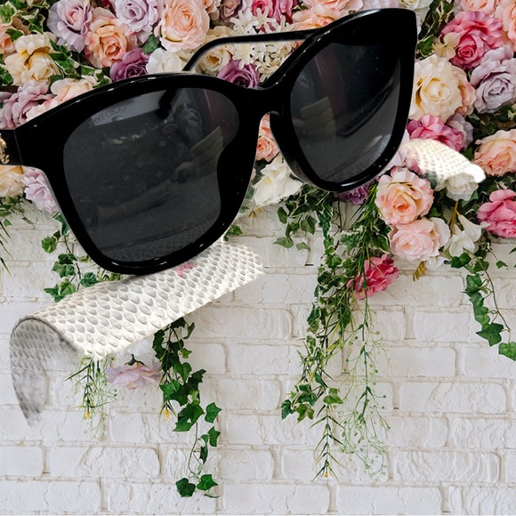 Jimmy Choo Black Sunglasses - Picture 2 of 8